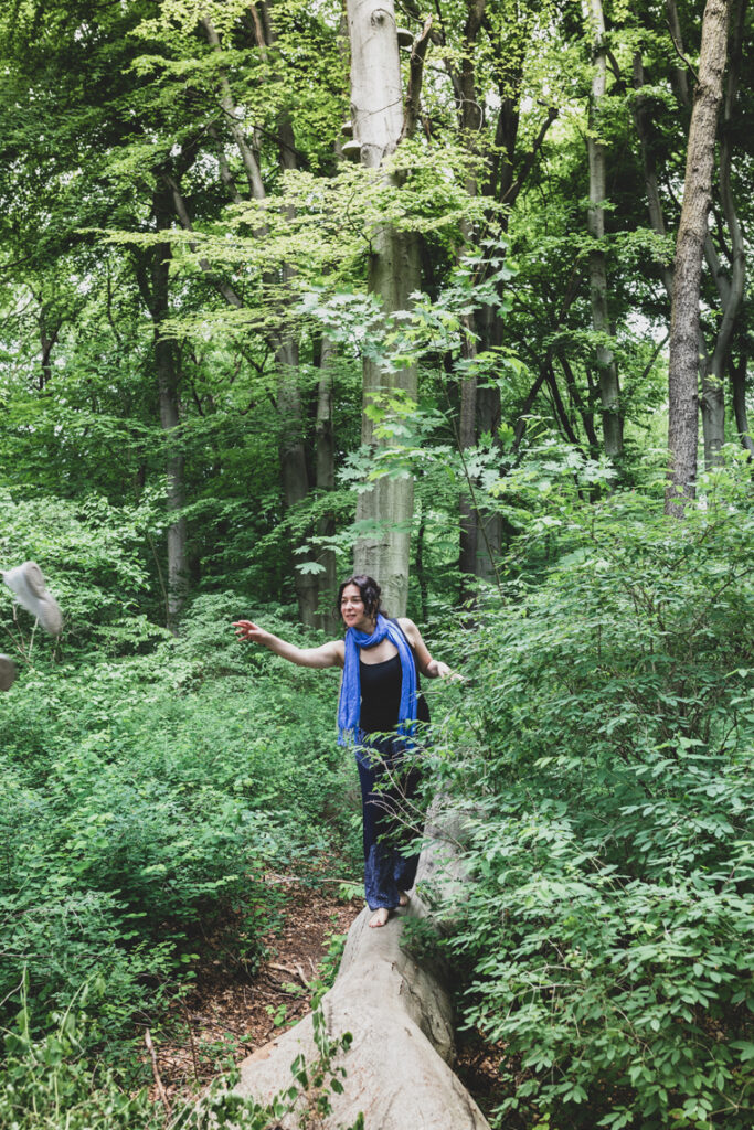 Eva Martín Cueva en el Grunewald